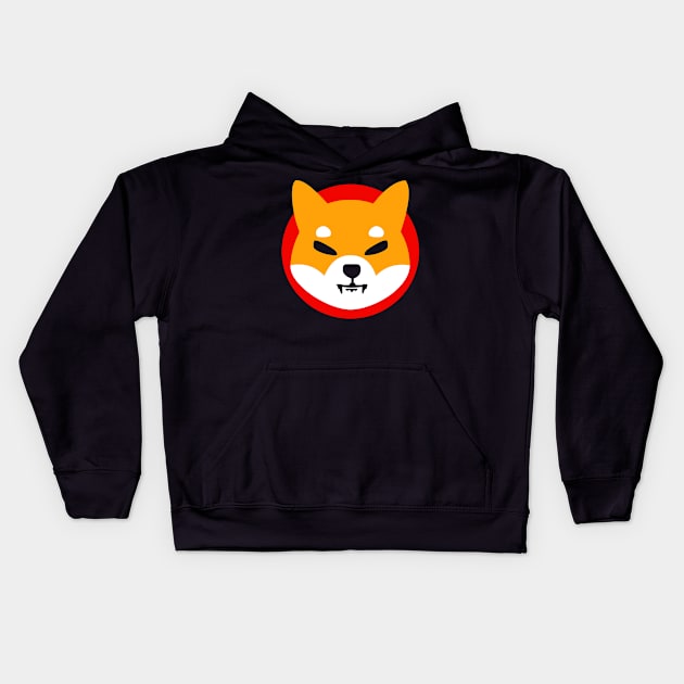 Shiba Inu SHIB Kids Hoodie by ImSorry Gudboy